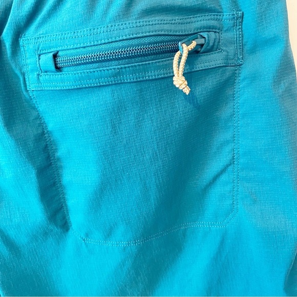 The North Face Womens Class V Pathfinder Pull-On Short In Teal/Blue Size Large - Picture 7 of 13